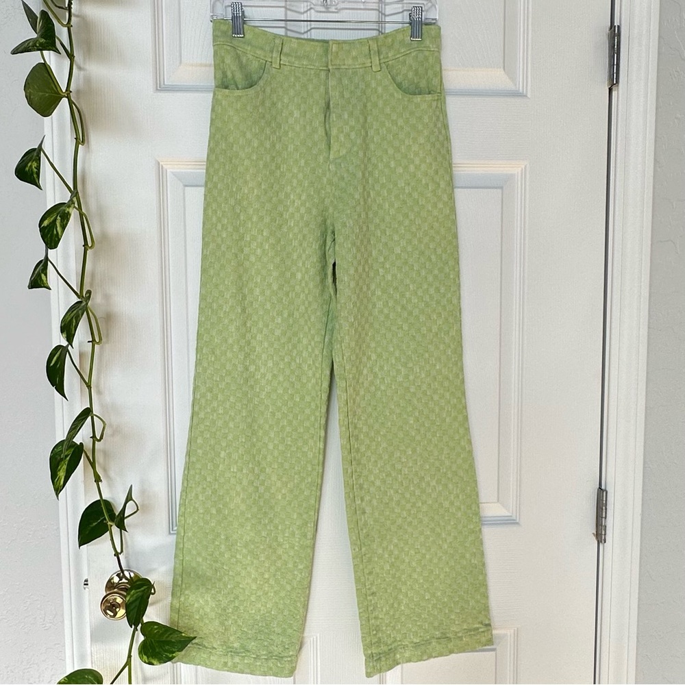 Zara Gingham Trousers